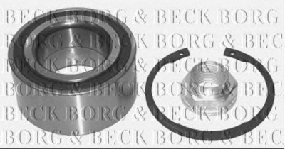 BORG & BECK bwk1020 -  Комплект подшипника ступицы колеса